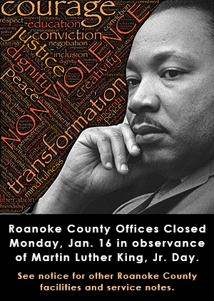 County Office Closed for Martin Luther King Jr Day 2017